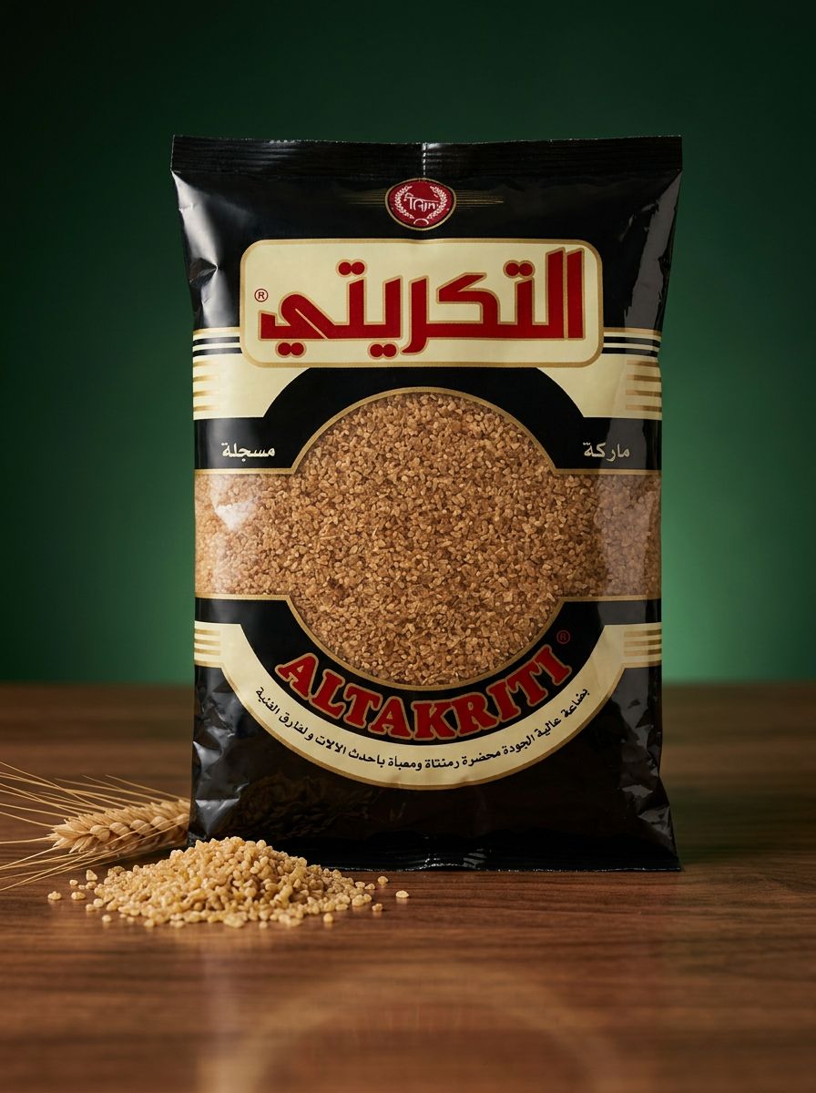برغل أحمر ناعم من تعبئة التكريتي